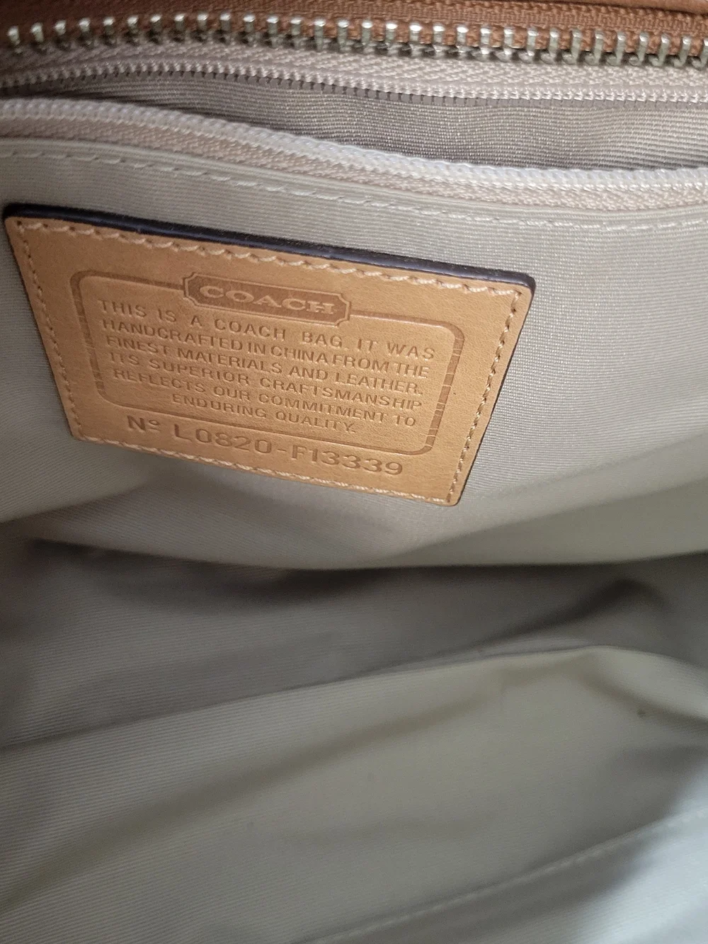 Coach shoulder bag